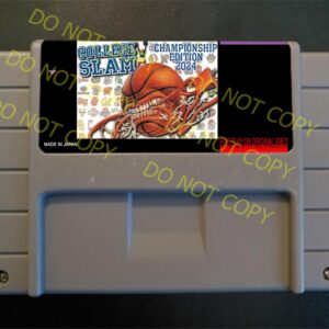 College Slam Championship Edition 2024 - For Play On The SNES / Super Nintendo