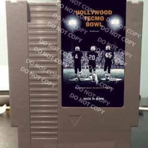 Hollywood Tecmo Bowl - For Play On The NES Nintendo Entertainment System