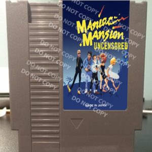 Maniac Mansion Uncensored - For Play On The NES Nintendo Entertainment System