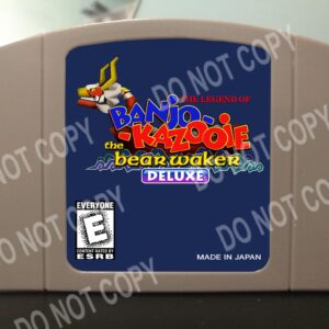 Banjo Kazooie Bear Waker Deluxe - For Play On The N64 Nintendo 64