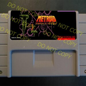 Metroid Symphony Of The Light - For Play On The SNES / Super Nintendo