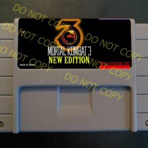 Mortal Kombat 3 New Edition - For Play On The SNES / Super Nintendo
