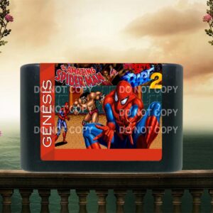 Streets Of Rage 2 The Amazing Spider-Man Edition - For Play On The SEGA GENESIS