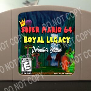 Super Mario 64 Royal Legacy Definitive Edition - For Play On The N64 Nintendo 64