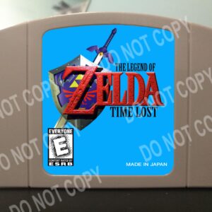 Zelda Time Lost - For Play On The N64 Nintendo 64