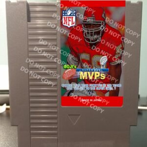 Goji's Tecmo Super Bowl MVPs - For Play On The NES Nintendo Entertainment System