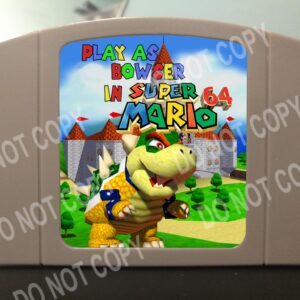 Play As Bowser In Mario 64 - For Play On The N64 Nintendo 64