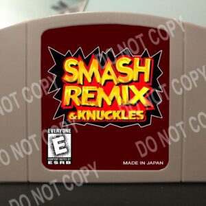 Smash Remix V1.5.2 + Knuckles - For Play On The N64 Nintendo 64