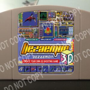 Dezaemon 3D  -  For Play On The N64 Nintendo 64