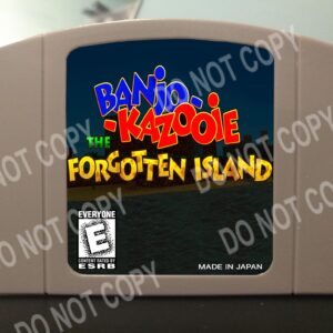 Banjo Kazooie The Forgotten Island - For Play On The N64 Nintendo 64