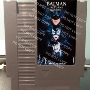 Batman Returns Black Edition - For Play On The NES Nintendo Entertainment System