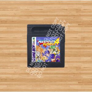 Mega Man World 4 DX - For Play On The Gameboy Gameboy Color