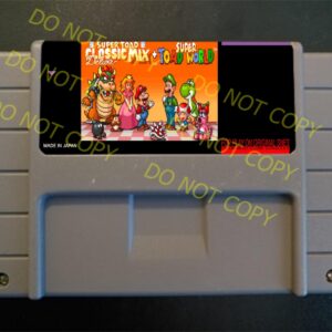 Super Toad Classic Mix Deluxe + Super Toad World - For Play On The SNES / Super Nintendo