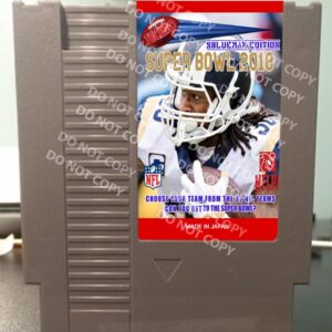 Tecmo Super Bowl 2018 SBlueman Edition - For Play On The NES Nintendo Entertainment System