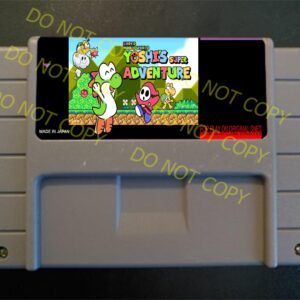 Super Super Mario World Yoshi's Super Adventure (SA-1 Enhancement ) - For Play On The SNES / Super Nintendo