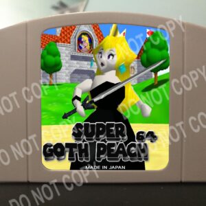 Super Goth Peach 64 - For Play On The N64 Nintendo 64