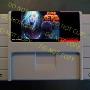 Super Metroid Cryogenesis – For Play On The SNES / Super Nintendo