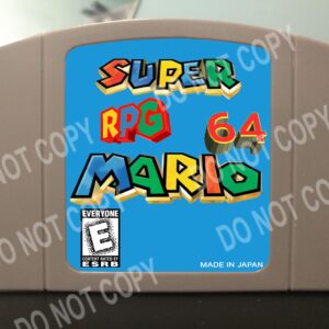 Super RPG Mario 64  - For Play On The N64 Nintendo 64