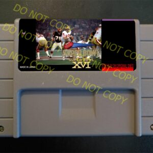 Tecmo Super Bowl 1982 – For Play On The SNES / Super Nintendo