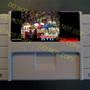 Tecmo Super Bowl 1983 – For Play On The SNES / Super Nintendo