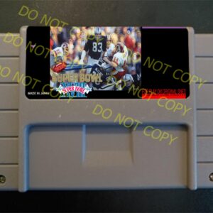 Tecmo Super Bowl 1984 – For Play On The SNES / Super Nintendo