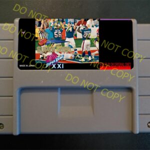 Tecmo Super Bowl 1987 – For Play On The SNES / Super Nintendo