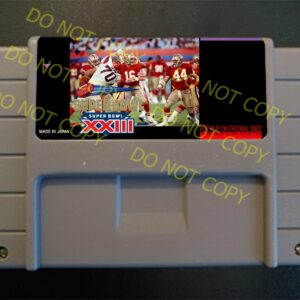 Tecmo Super Bowl 1989 – For Play On The SNES / Super Nintendo