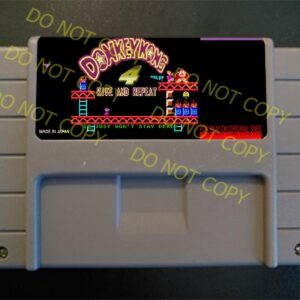 Donkey Kong 4 Rinse And Repeat (SA-1 Enhancement) - For Play On The SNES / Super Nintendo