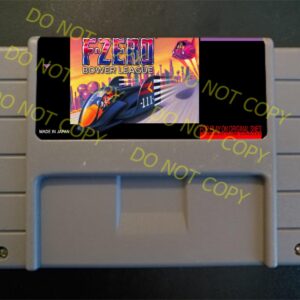 F-Zero Bower League – For Play On The SNES / Super Nintendo