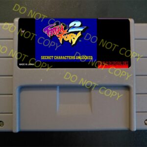 Fatal Fury 2 Special Characters Unlocked - For Play On The SNES / Super Nintendo