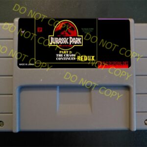 Jurassic Park Part 2:  The Chaos Continues Redux  – For Play On The SNES / Super Nintendo