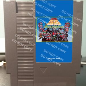 Kamen Rider SD The Ambitions Of Grand Shocker - For Play On The NES Nintendo Entertainment System