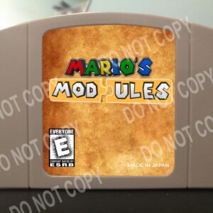 Mario's Modules - For Play On The N64 Nintendo 64