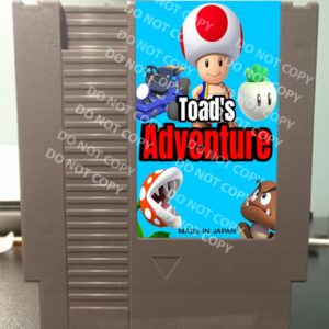 Toad's Adventure - For Play On The NES Nintendo Entertainment System