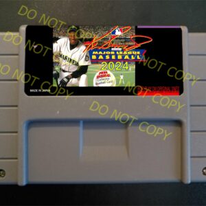 Ken Griffey Jr's Presents: MLB 2024 - For Play On The SNES / Super Nintendo