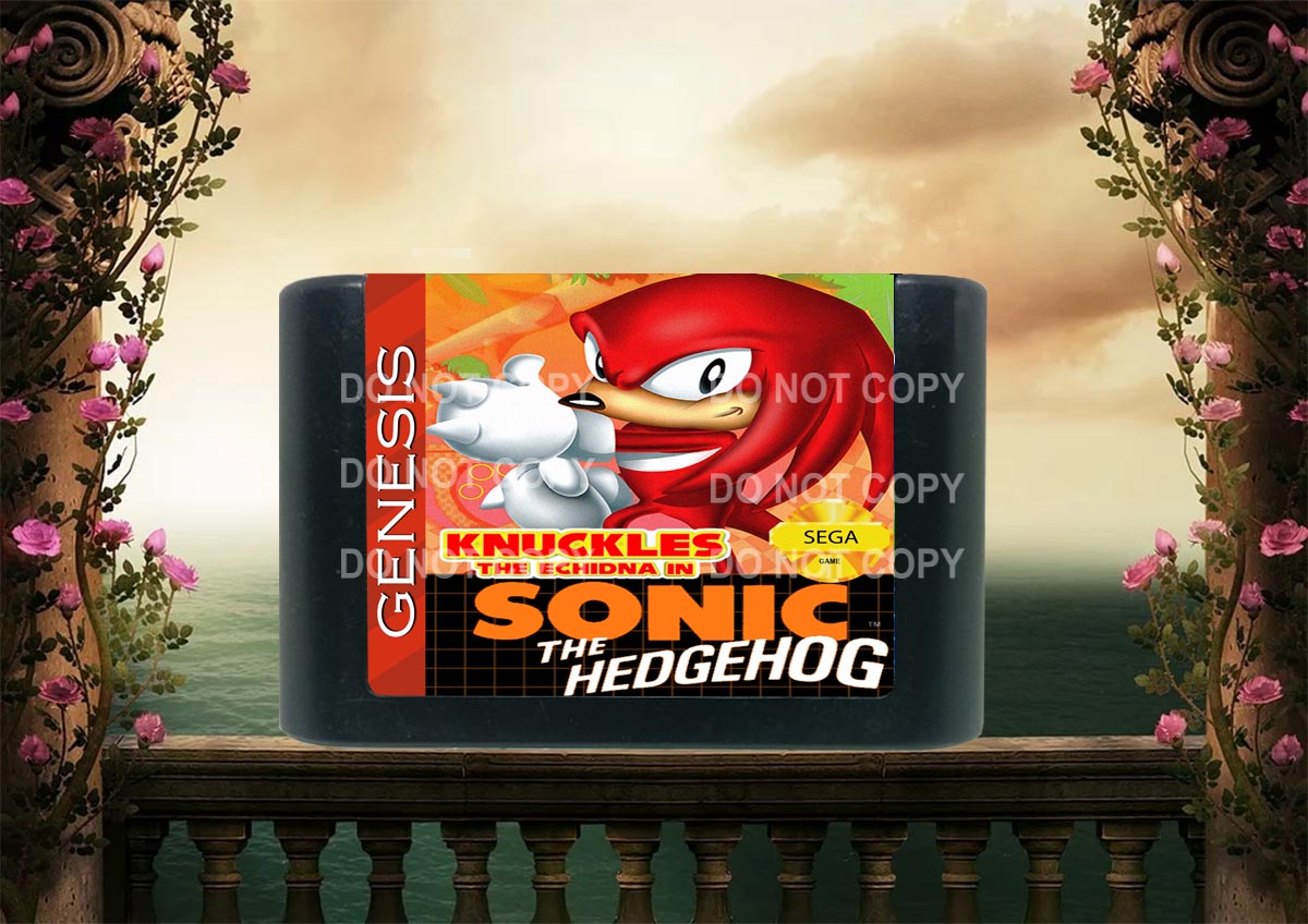 kuckles in sonic 1 e