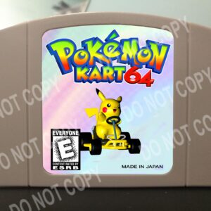 Pokemon Kart 64 - For Play On The N64 Nintendo 64