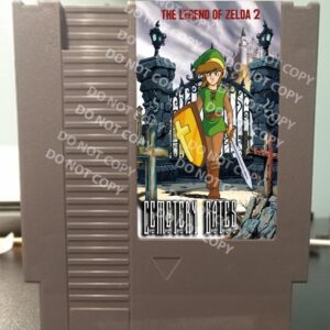 Zelda II The Cemetery Gates  - For Play On The NES Nintendo Entertainment System