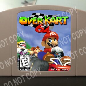 Over Kart 64 (Mario Kart 64)- For Play On The N64 Nintendo 64