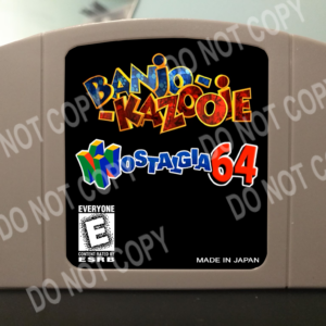 Banjo Kazooie Nostalgia 64 - For Play On The N64 Nintendo 64
