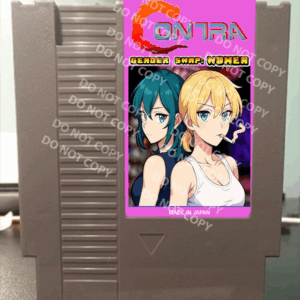 Contra Gender Swap - For Play On The NES Nintendo Entertainment System