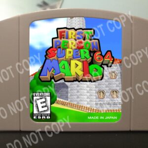 First Person Super Mario 64 - For Play On The N64 Nintendo 64