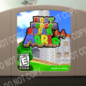 First Person Super Mario 64 - For Play On The N64 Nintendo 64