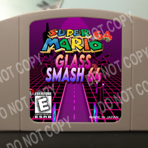 Glass Smash 64 ( Super Mario 64 ) - For Play On The N64 Nintendo 64