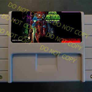 Hyper Metroid Super - For Play On The SNES / Super Nintendo