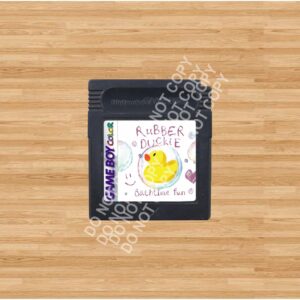Rubber Duckie Bathtime Fun - For Play On The Gameboy Gameboy Color