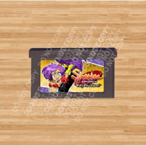 Shantae Advance Risky Revolution! - For Play On The Gameboy Advance