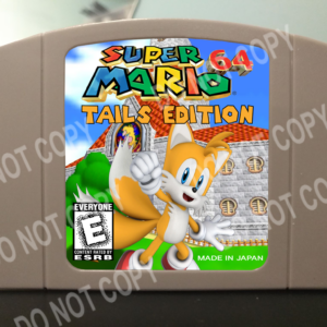 Super Mario 64 Tails Edition - For Play On The N64 Nintendo 64