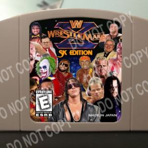 WWF Wrestlemania X 64 SK Edition ( Wrestle Mania )  - For Play On The N64 Nintendo 64