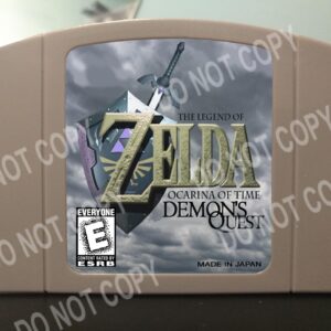 Zelda Ocarina Of Time Demon's Quest - For Play On The N64 Nintendo 64